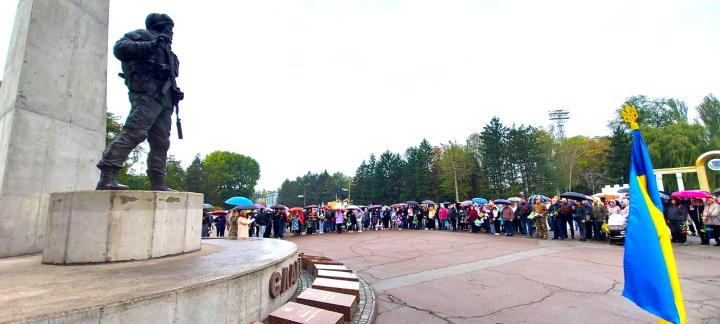 Відкриття Алеї Слави у Тернівському районі