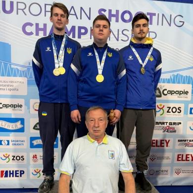 Спортсмен ДЮСШ №7 — чемпіон Європи зі стрільби кульової!