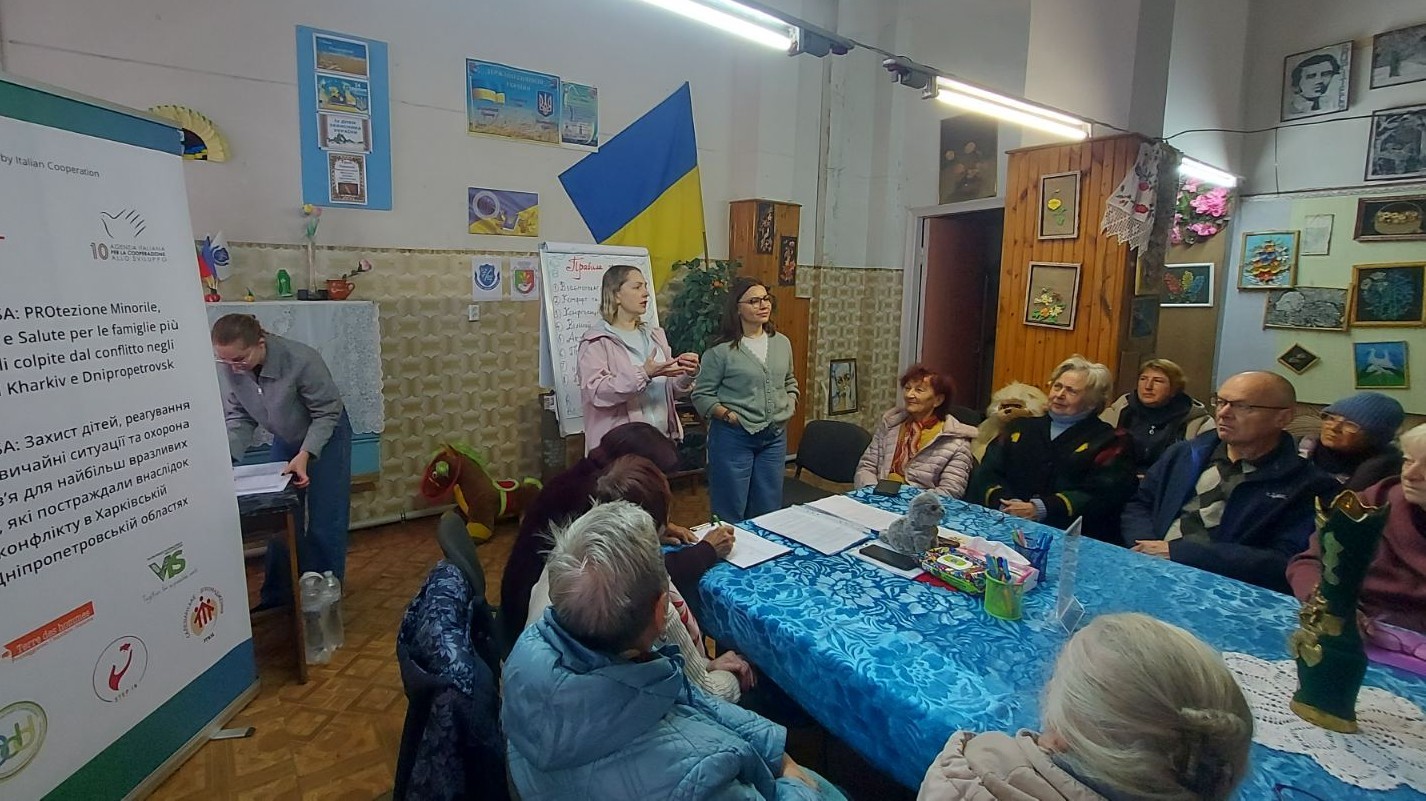 Ментальне здоров’я та відновлення після стресу: зустріч для жителів житлового масиву Першотравневий