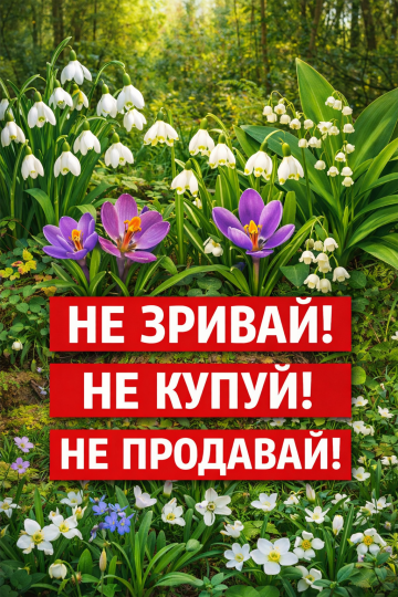 Первоцвіти - весняні усмішки рідної землі!