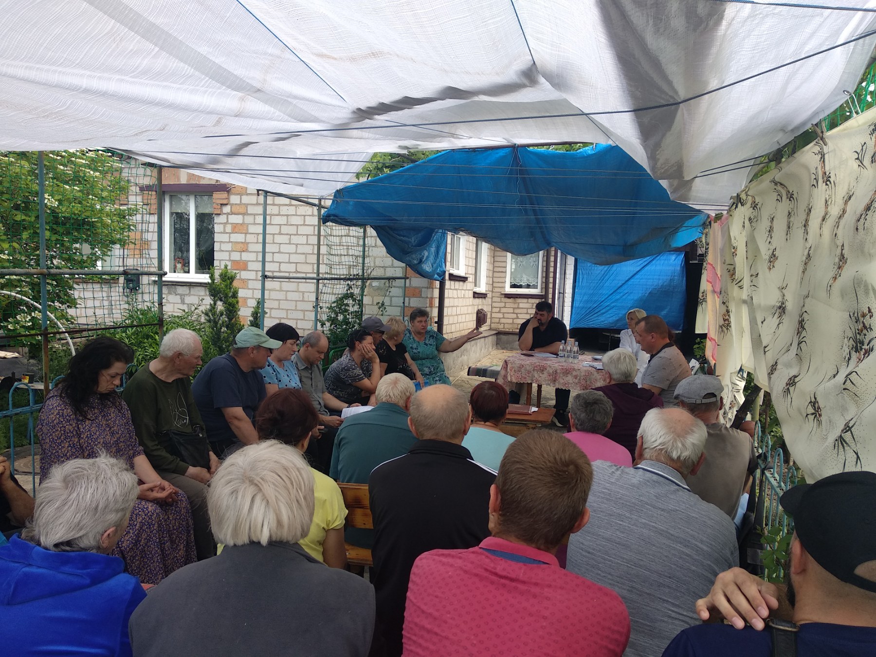 Сход громадян за місцем проживання в селищі Коломійцеве