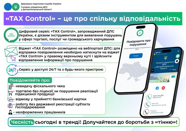 Інформація щодо податкового законодавства. Головне управління ДПС у Дніпропетровській області (Криворізький регіон)